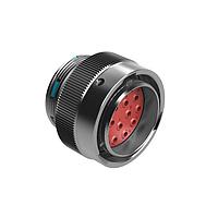 Amphenol SINE Systems AHDM06-24-16PR Connectors Plug Kit, Shell Size 24, 16 positions, pin, reduced diameter seal, wide thread