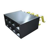 Samtec SMH-106-02-L-D-TR Socket .100" Horizontal Surface Mount Socket Strip