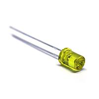 Lumex SSL-LX507DT3SYT Single Color LEDs Yel 200mcd 5mm Dimple Top 140 Deg