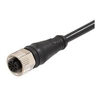 Molex 1200659467 Sensor Cables / Actuator Cables CSE M12 4P AC FE STR WSOR 20M SE UNSH BK