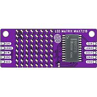 Soldered 333152 Development Boards 8x8 LED matrix Orange MAX7219 board