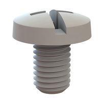 Essentra Components 012528CD037 Machine Screw Binder Combination Screw, 1/4-28 Thread, 3/8 Lg