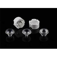 LedLink Optics LL01CR-DF60L06-M2 Lens Assembly Lens Holder White 13.5x7.35mm 60 deg