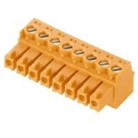 Weidmuller 1940900000 Pluggable Terminal Blocks BCZ 3.81/18/180 SN OR BX
