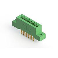 EDAC 333-012-500-202 Standard Card Edge Connectors 12P .156" x .200" DR GREEN