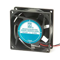 Orion Fans OD8032-24HS Axial DC Fan, 80x80x32mm, 24VDC, 42CFM, 40dBA, Sleeve Bearing, Lead Wires