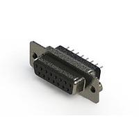EDAC 628-015-228-242 D-Sub Connectors - Standard Density Vertical Metal Body D-Sub Connector