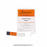Johnson Test Papers J2.017.1 Test Paper Lead Acetate, for Sulphide 200Strip