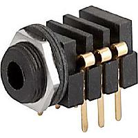 Schurter 4802.2330 Phone Connectors SOCKET 3.5MM 3P INSULATED PCB