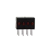 Dialight 555-4008F LED Circuit Board Indicators Quad CBI