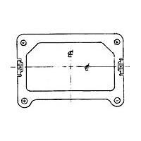 AMP Connectors - TE Connectivity 205566-2 Rack & Panel Connectors RETAINER PLATE