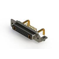 EDAC 630-17W2650-2T3 Mixed Contact D-Sub Connectors Right-angle Power Combo D-Sub Connector
