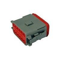 DEUTSCH - TE Connectivity DT06-12SA-P012 12-Way SZ 16 DT 12 WAY PLUG GREY