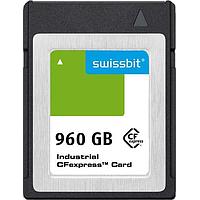Swissbit SG2000CE960GI-1TB2-1DB-STD Memory Cards Industrial CFexpress Card, G2000, 960 GB, 3D TLC Flash, -40C to +85C
