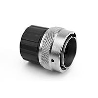 Amphenol SINE Systems RT001609PNHEC03 Connectors 9 (4+5) Position Square Flange Receptacle, Male, Shell Size 16, Silicone Seal and End Cap with Individual Wire Sealing