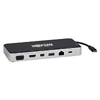 Tripp Lite U442-DOCK16-B USB Type-C to Ethernet, HDMI, mDP, PD Charging, USB 3.2, USB Type-C USB-C TRIP DISPY 4K DOCK