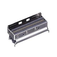 Amphenol Commercial Products U10F274220T Serial Connectors SlimSAS X8 Vertical Low profile, 30U" Gold plating, Latch pin length=1.5mm, 24G, T&R packing