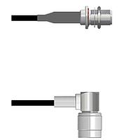 Amphenol Custom Cable Q-1X04W0008011i RF Cable Assemblies N-SJB/TNC-RP RG58 11I