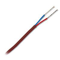 OMEGA GG-TI-24S-SLE-SB-7.5M T Type Thermocouple Duplex Wire (2.2 x 3.0 mm, 200 °C)