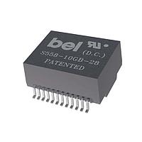 Bel Magnetic Solutions S558-10GB-28 Bel 10GBaseT Lan Magnetic 60W PoE Single -40 +85C