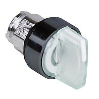 SCHNEIDER ZB5AK1713 Rotary Switches 3POS ILLUM SPRING RET SELCTR WHITE LFT