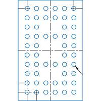 Texas Instruments CDCU877ANMKR Clock Drivers 1.8-V phase-lock loo p clock driver for D A 595-CDCU877ANMKT