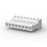 AMP Connectors - TE Connectivity 3-640602-8 Receptacle Housing FEED THRU WO TAB 8P L.R. natural 24 AWG