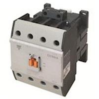 Carlo Gavazzi CC85/4SD24 Electromechanical Contactors Four-pole IEC style 85Amps rated (AC3 at 440VAC) contactor with screw terminals, 24 VDC coil and one normally open / normally closed auxiliary contact.