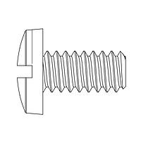 Essentra Components 011024CD037 Machine Screw Binder Combination Screw, #10-24 Thread, 3/8 Lg