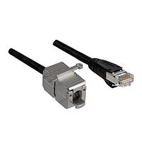 Stewart Connector BM-1RSPK003F Cat 6a CAT 6a RJ45 Male to Tool-less Cable Splicer 3FT