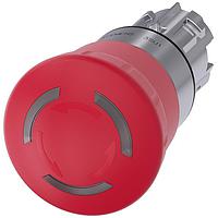 SIEMENS A6X30139936 Mushroom EM. STOP MUSHROOM PUSHBUTTON. 40MM. RED