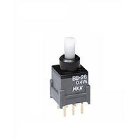 NKK Switches BB26AP Sealed DPDT ON-ON STRAIGHT PC .4VA