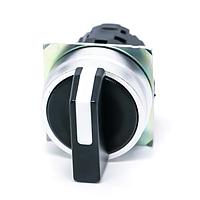 Omron Automation and Safety A22NZ-3MM-NBA Rotary Switches Blk 3 POS Brushed Metal