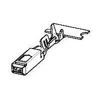 AMP Connectors - TE Connectivity 5-1703282-1 Quick Connect MQS SOCKET CONTACT, 2POINT, CL