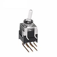 NKK Switches B12JJHD Toggle Switches SPDT ON-ON 0.4VA AMB RIGHT ANGLE PC