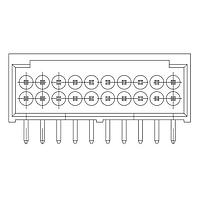 Amphenol FCI 68668-020 Shrouded SHIELDED HEADER