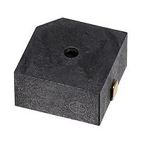Same Sky (formerly CUI Devices) CMI-9705-0380-SMT-TR Electromagnetic buzzer, 9.7 mm x 9.7 mm x 5 mm deep, M, 3 VDC, 80 dB, Surface Mount, Audio Indicator