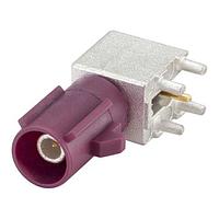 Rosenberger 59S21B-40MT5-D PCB Connectors Plug PC-Board SMD Right AngleD BViolet