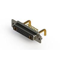 EDAC 630-17W2250-2N2 Mixed Contact D-Sub Connectors Right-angle Power Combo D-Sub Connector