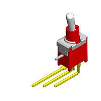 Dailywell 2AS1T1A01M7QES Toggle Switches SPDT ON-ON VT RT ANG