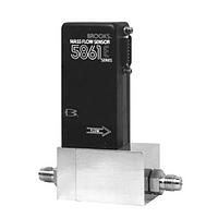 Brooks Instrument 5861E Mass Flow Meter (10psi ~50 psi/ 0.69 bar ~ 3.45 bar, 10 ~100lpm N2)