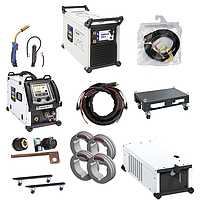 GYS PACK NEOPULSE 500 G W4 MMA, TIG, MIG/MAG Welding Machine Set (3ph; 400V; 10-500A; Pallet Trolley)