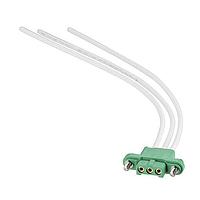 Harwin M300-FC50305F2-0450L Discrete Wire Cable Assemblies 3MM F/L CA 03 450MM 18AWG SIL