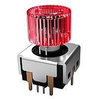 Well Buying PS019-N1AARTURXX Pushbutton Switches PUSH SW 1A/30VDC RED LED