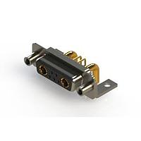 EDAC 630-7W2-240-3T6 Mixed Contact D-Sub Connectors Right-angle Power Combo D-Sub Connector