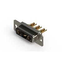 EDAC 628-3WK3622-2T1 Mixed Contact D-Sub Connectors Vertical Combo Dsub