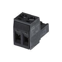 Molex 39530-0002 Plugs 5.08MM EURO PLUG RA BLK 2CKT