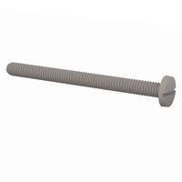 Essentra Components 010832B200 Machine Screw Binder Slotted Screw, #8-32 Thread,  2 in Lg