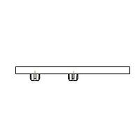 Dialight 515-1154-801F Rigid Light Pipes SGL RECT LP .118"X.060"X.945"