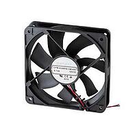 Same Sky (formerly CUI Devices) CFM-A225SG-115-281 Axial dc axial fan, 120 mm square, 25 mm, 12 Vdc, sleeve, 1500 RPM, 51.75 CFM